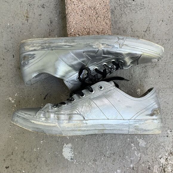 Distressed Golden Goose Ray low tops - Picture 3 of 12
